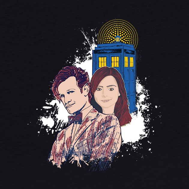 MATT AND CLARA by KARMADESIGNER T-SHIRT SHOP